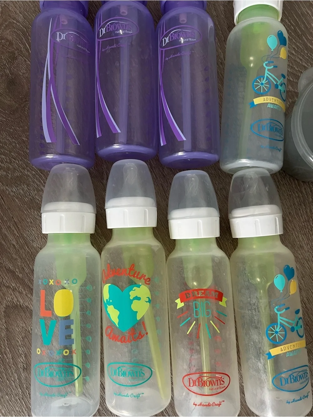 Dr. Browns Plastic Bottles 8oz